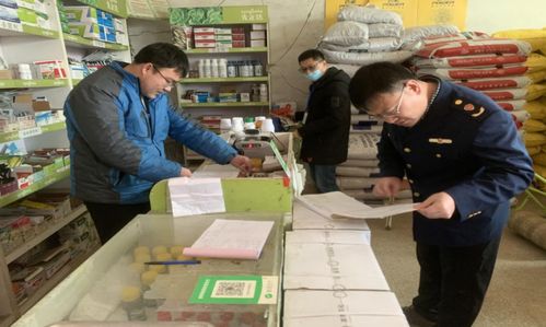 香河县市场监督管理局检查农资市场 护航春耕生产